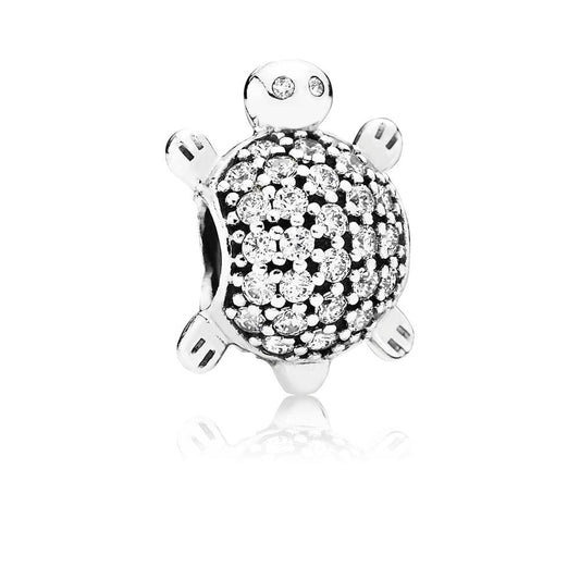 Pave Sea Turtle Charm