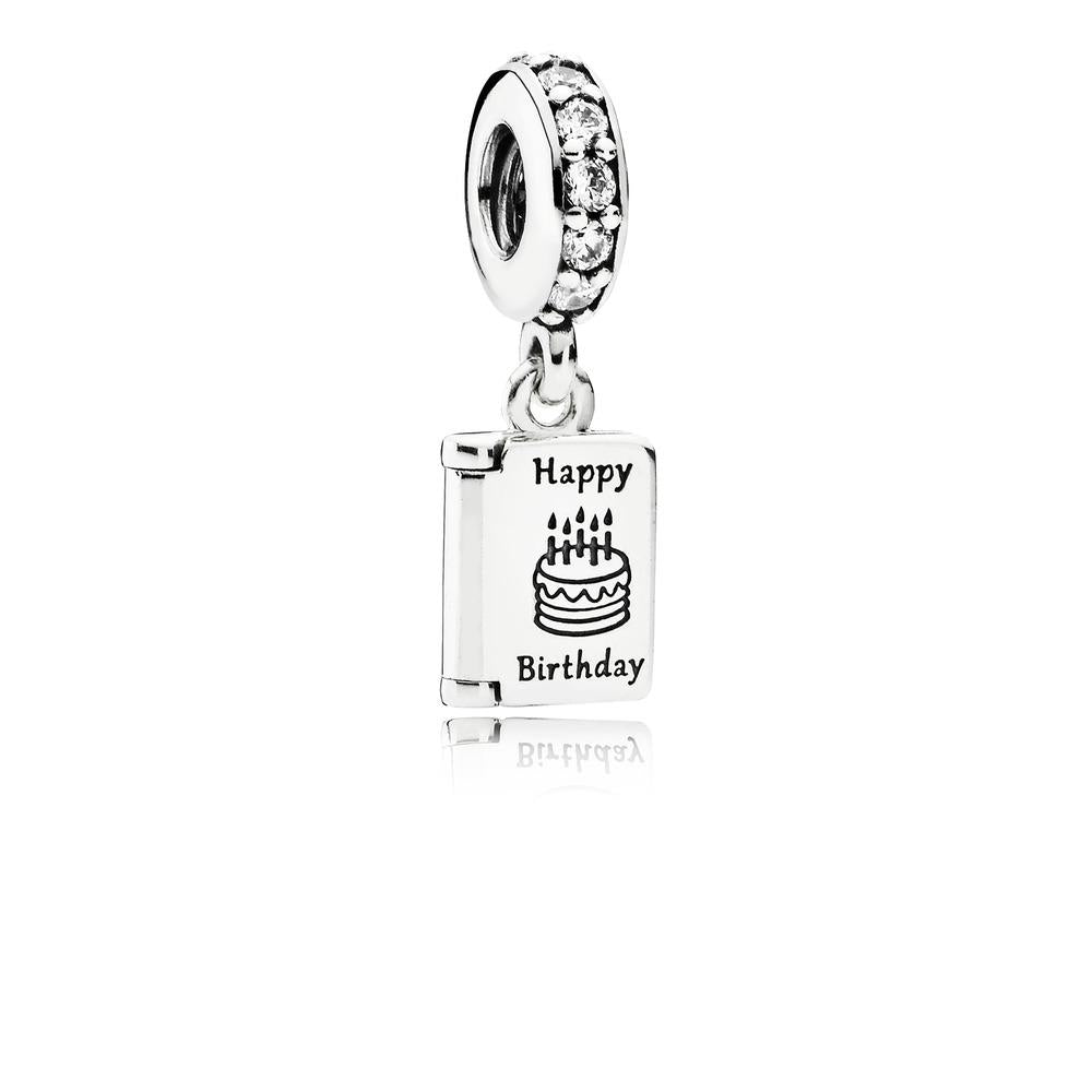 Birthday Card Dangle Charm