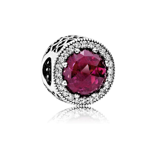 Sparkling Cerise Pink Charm