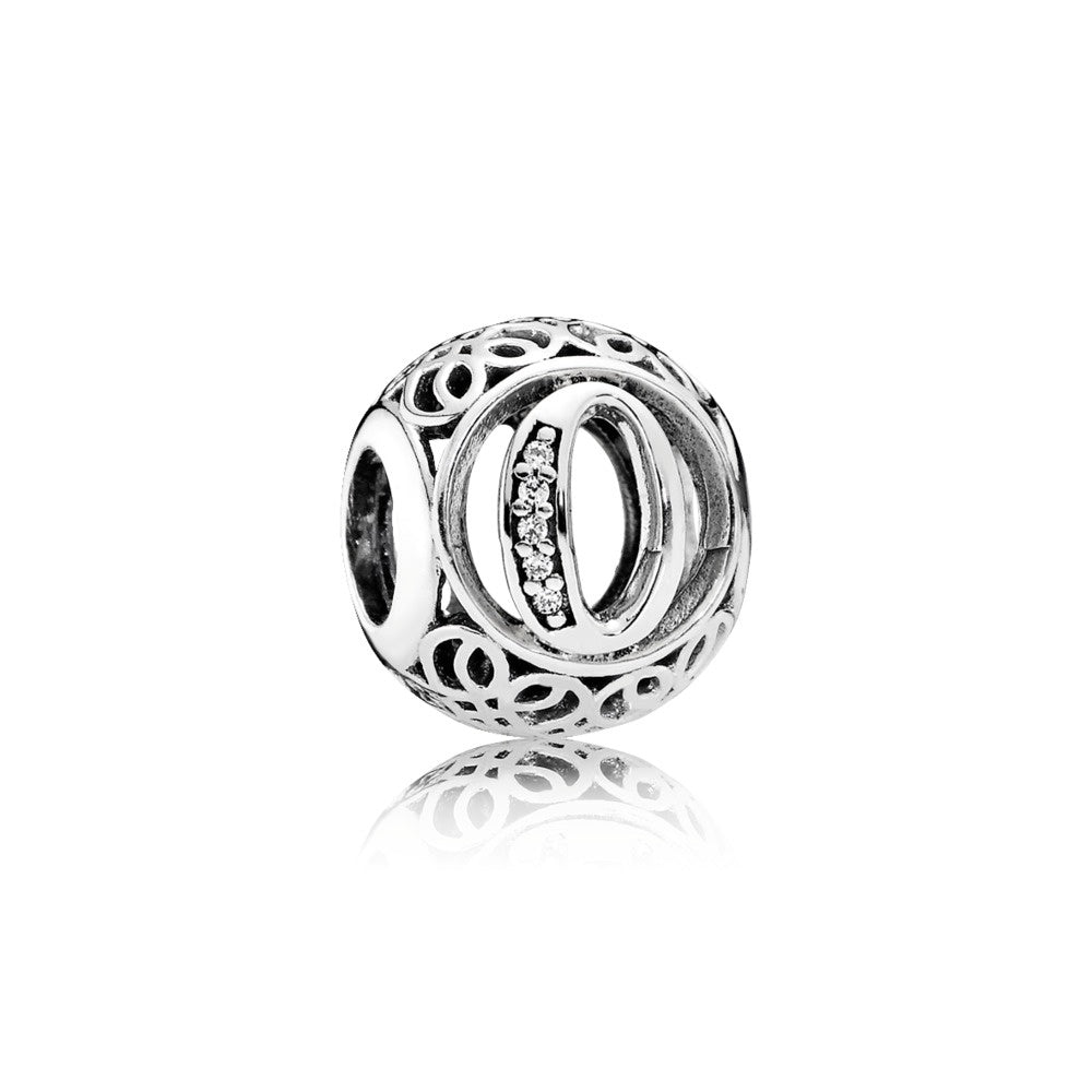 Pandora Vintage Letter O Charm