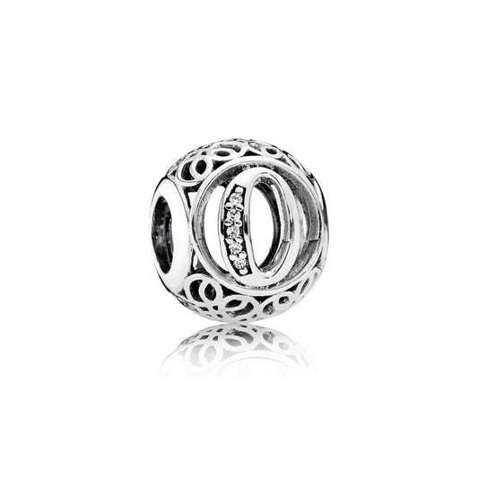 Pandora Vintage Letter O Charm