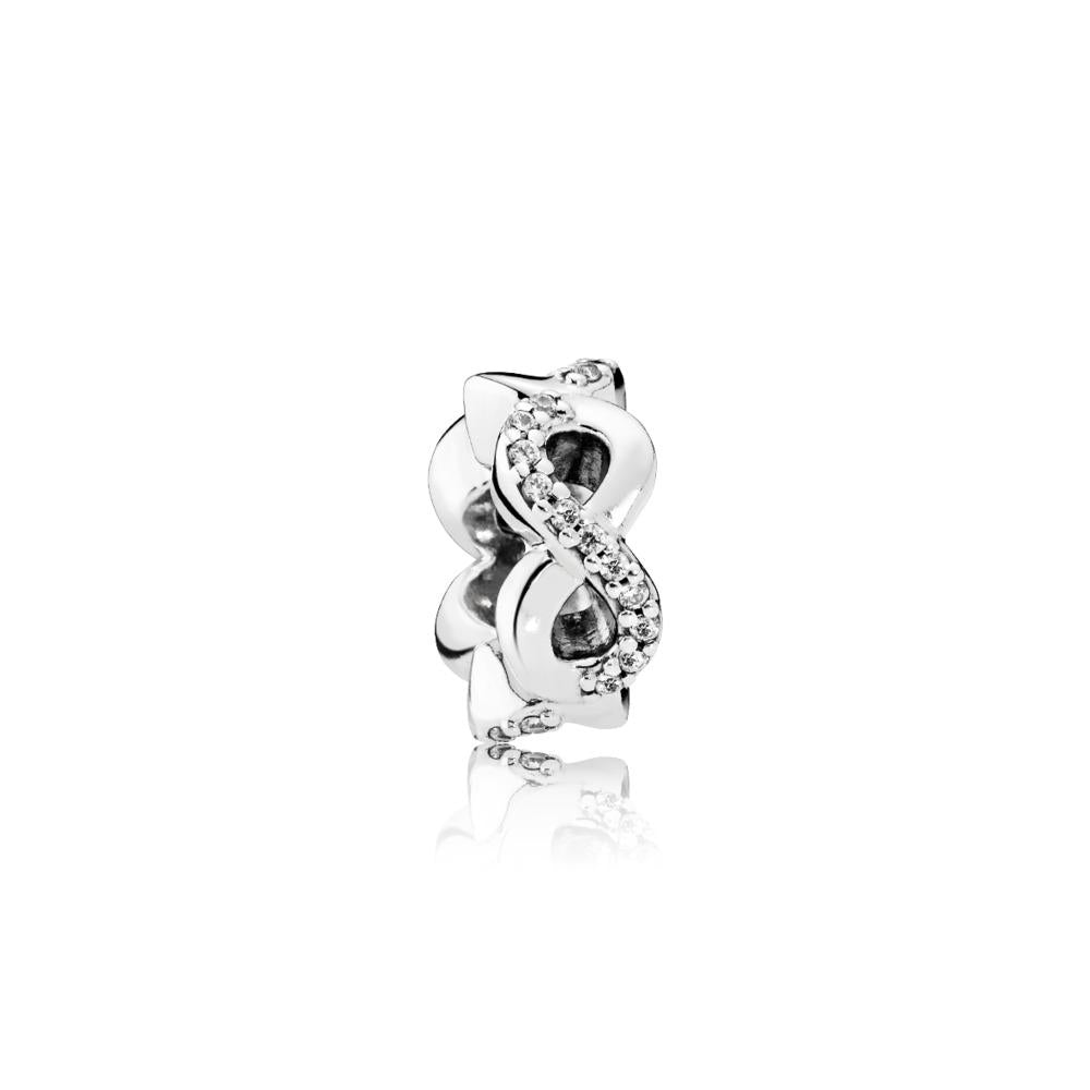 Sparkling Infinity Spacer Charm
