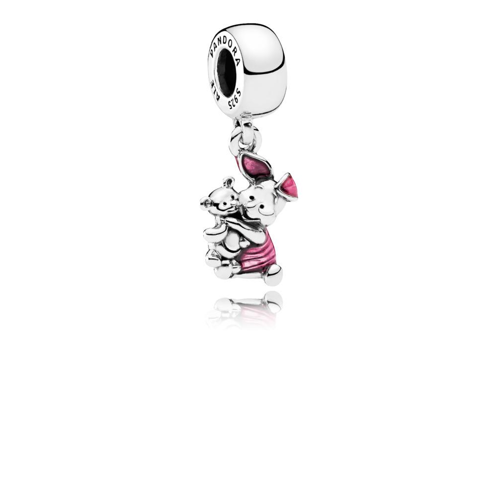 Disney Winnie the Pooh Piglet Dangle Charm