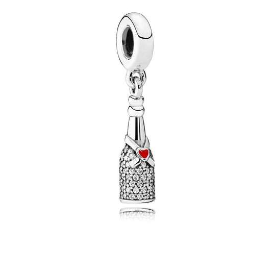 Sparkling Wine Bottle Dangle Charm