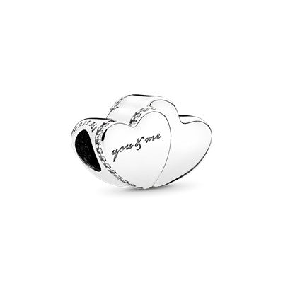 Two Hearts Charm
