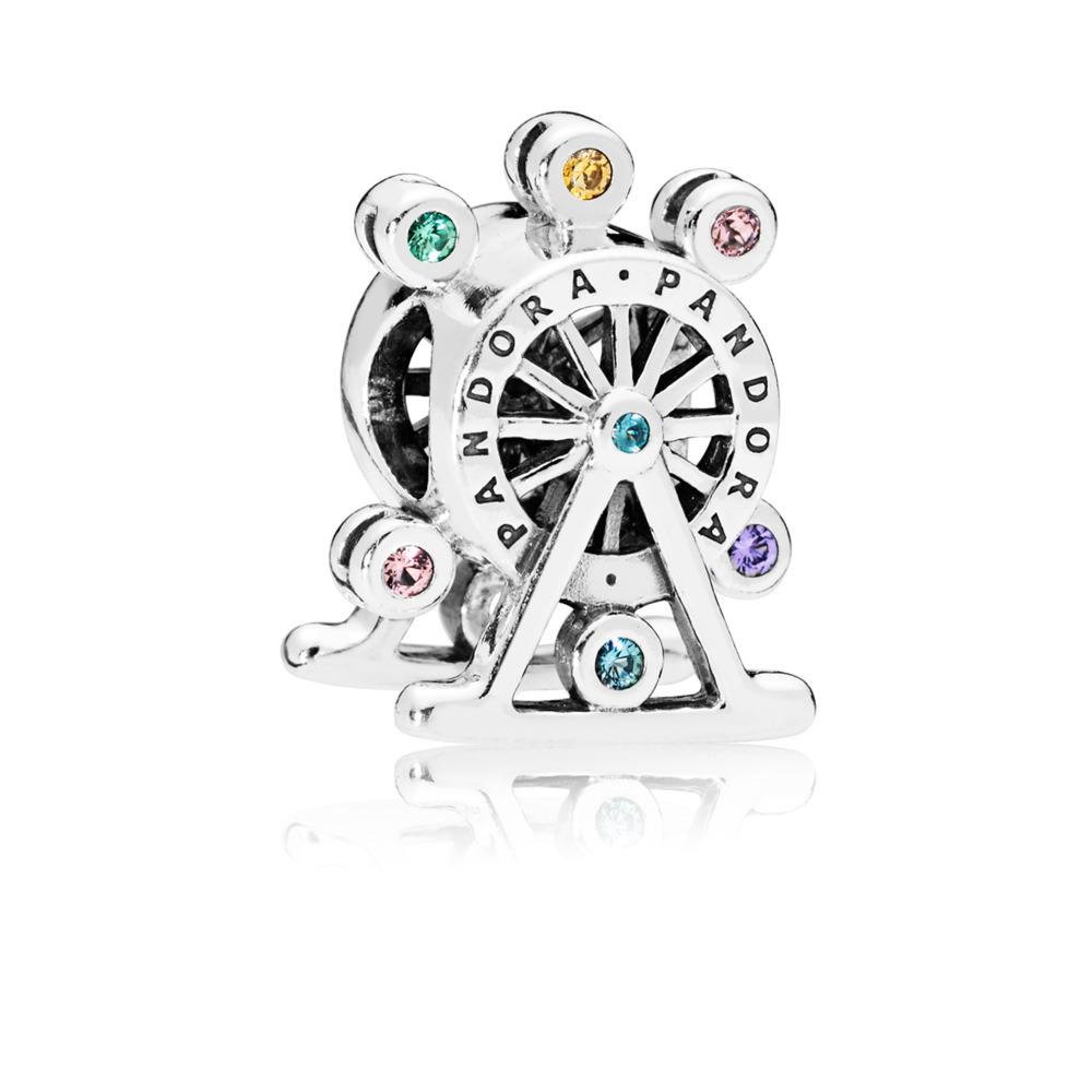 Colourful Ferris Wheel Charm