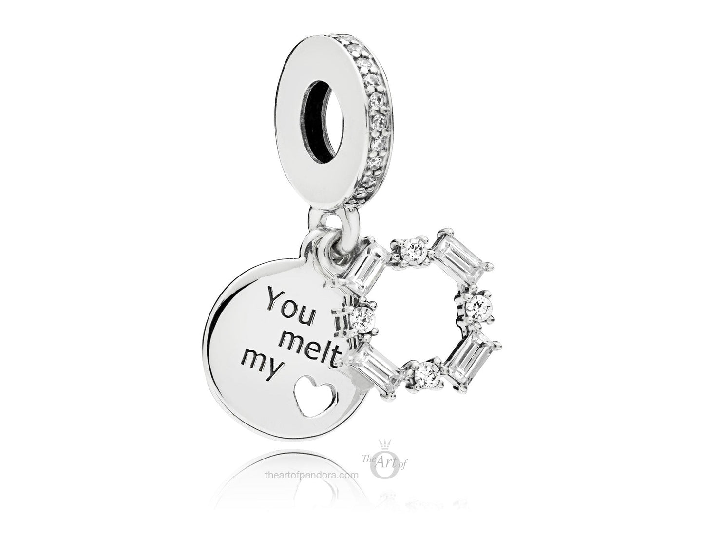 You Melt My Heart Dangle Charm