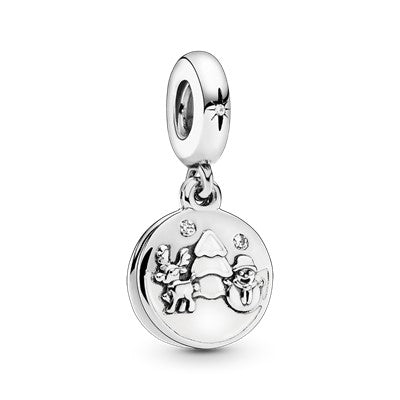 Snowy Scene Dangle Charm