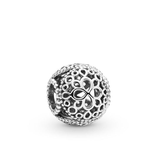 Openwork Flower Charm