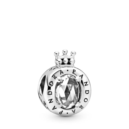 Clear Sparkling Crown O Charm