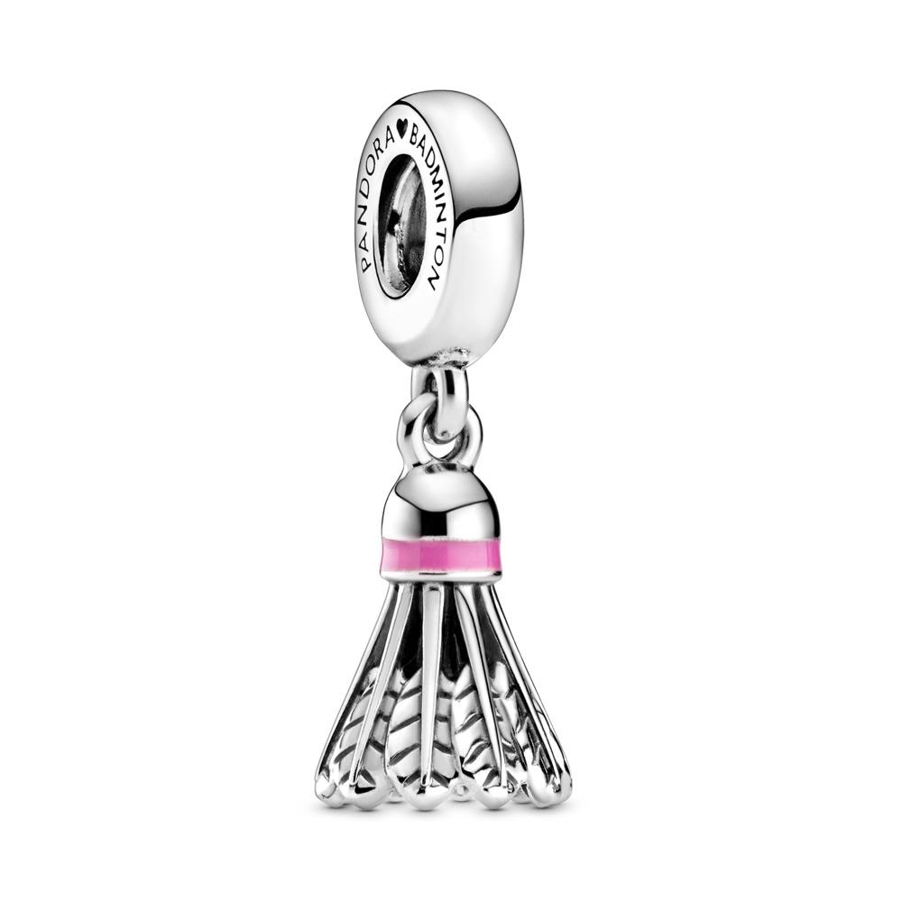 Badminton Birdie Dangle Charm