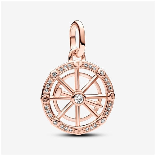 Pandora ME Wheel of Fortune Medallion Charm