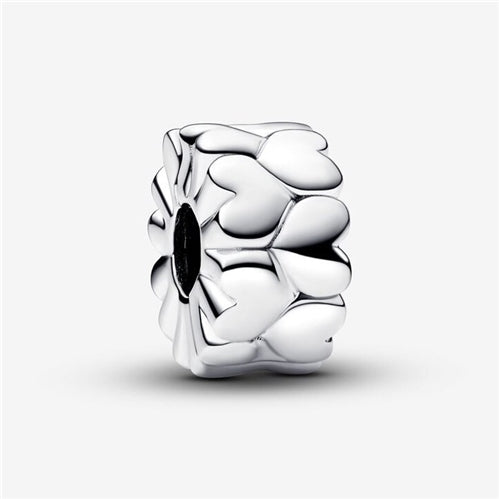 Pandora Heart Pattern Clip Charm