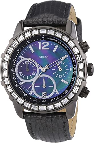Guess 40MM Black Ion Stainless Steel W0017L3