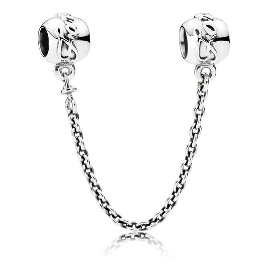 Family Forever Safety Chain Charm