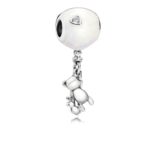 Teddy & Balloon Dangle Charm