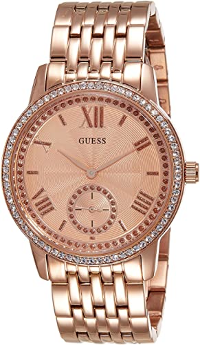 Guess 39MM Rose Plated Stainless Steel W0573L3