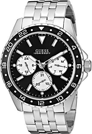 Guess 44MM Stainless Steel U1107G1