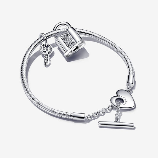Padlock and Key Bracelet Gift Set