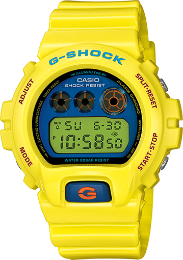 G-Shock DW6900PL - Yellow