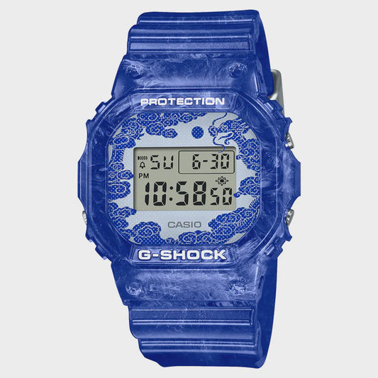 G-Shock DW5600BWP-2 Chinese Blue Porcelain