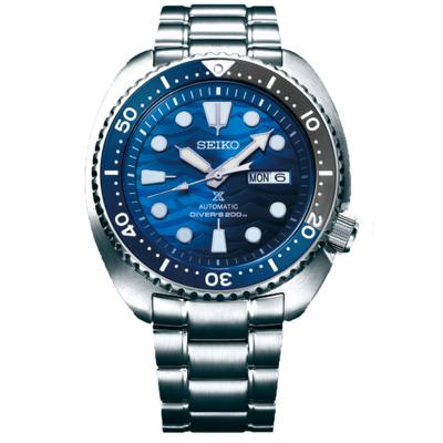 Seiko Prospex 45 MM Turtle Save The Ocean Great White Shark SRPD21