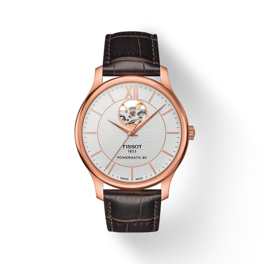 Tissot Tradition Powermatic 80 Open Heart 40mm T0639073603800