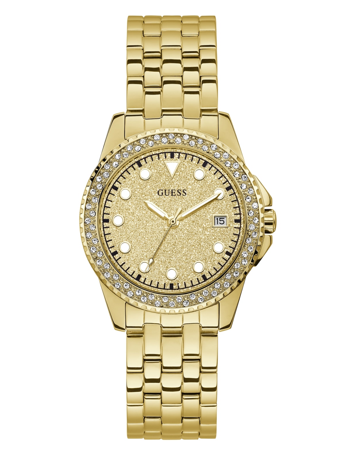 Guess 36MM Gold Plated Stainless Steel U1235L2