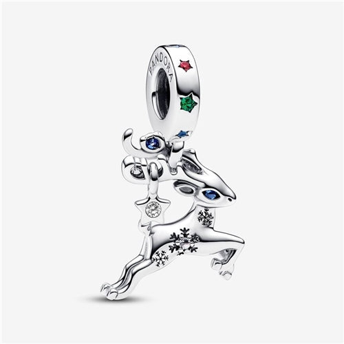 Pandora Magical Christmas Reindeer Dangle Charm