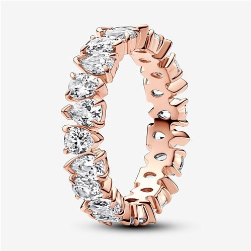 Pandora Alternating Sparkling Band Ring