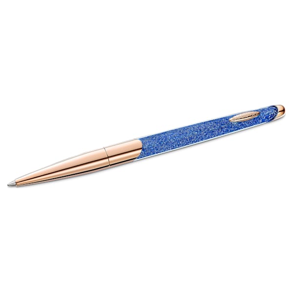Swarovski Crystalline Nova Ballpoint Pen, Blue, Gold gold tone plated