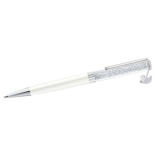 Swarovski Crystalline Swan Ballpoint Pen, White
