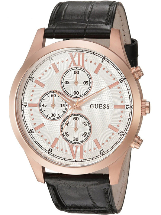 Guess 45MM Rose Plated Stainless Steel W0876G2